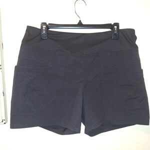 Prana Black Kabab Shorts Size L